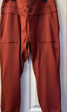 Women’s layer 8 rust/orange work out pants size XXL