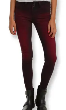 Blackheart Red Wash Super Skinny Jeans