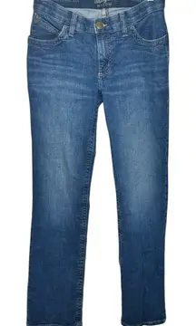 Wrangler Willow‎ Riding Jeans Mid Rise Boot Cut Size 5 Inseam 32 Stretch