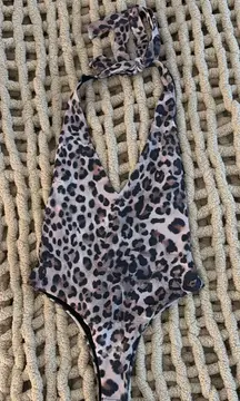 Edikted Cheetah Bodysuit