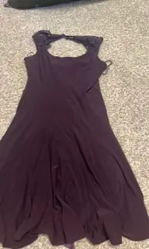 Dark Purple  Dress