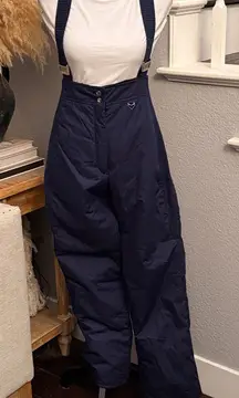 Vintage Obermeyer Applause Blue Snow Bibs Ski Snow Board One Piece Size 10