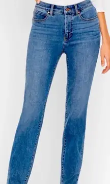 Talbots Straight‎ Leg Jeans In Shore Wash Size 2 Petite 0336