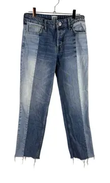 BDG Urban Outfitters Womens 26 Two Toned Button Fly Jessye Jeans 90s Y2K Grunge