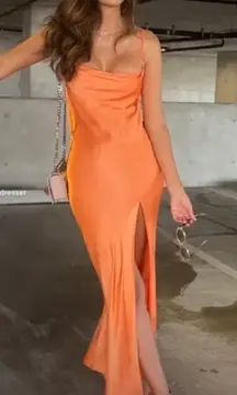 Bec & Bridge Annika Gown Maxi Dress in‎ Orange Size US 8