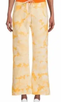 Warm Yellow Tye Dye Cropped
Sweatpants(Size XS)