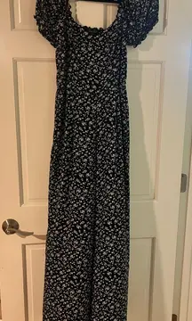 Trixxi Romper Floral Black