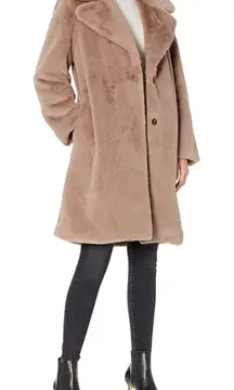 NWT The Drop Kiara Faux Fur Coat