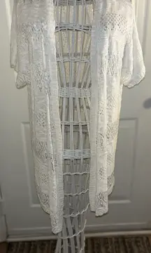 NWOT Crochet Cover Up