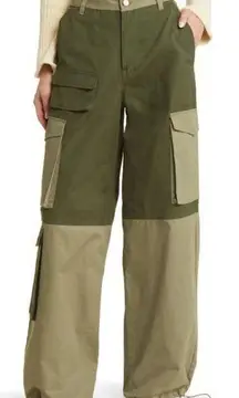 AFRM Color Block Cargo Pants 