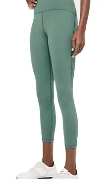 Lululemon - Train Times 7/8 Tight 25” – Sage Green (Full-On® Luxtreme) Sz 6