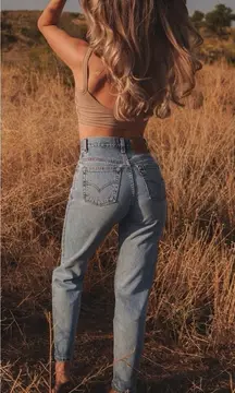 Vintage 90s Levis 550 Relaxed Fit Tapered Leg Jeans Made in USA