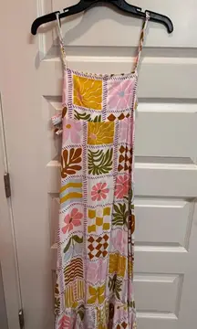 Paper Heart Maxi Dress Floral