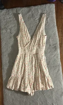 American Eagle Romper Floral