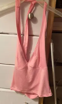 Pink Halter Top