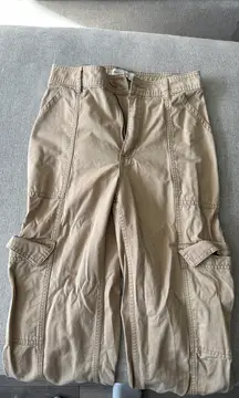 Abercrombie Beige Cargo Pants
