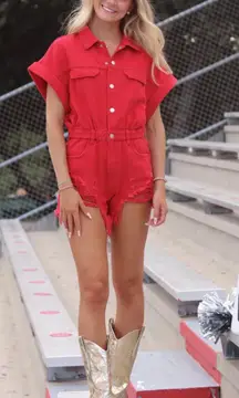 Red Romper 