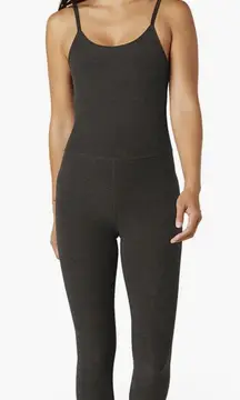 Beyond Yoga Spacedye Uplevel Midi Jumpsuit Darkest Night Size Medium