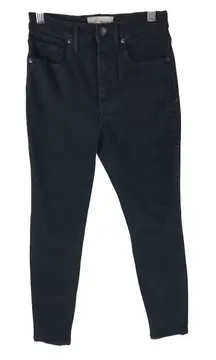 Everlane Womens Jeans The High Rise Skinny Jean Black 27 Ankle