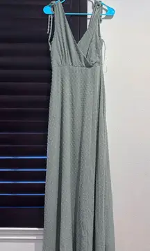 Lulus Floor-Length Formal Dress Green