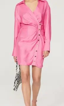 Sandro Elvira Dress Pink