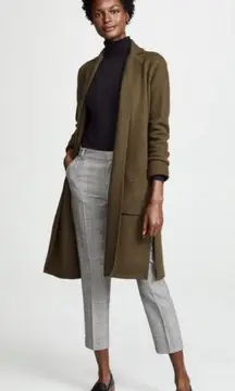 💕MADEWELL💕 Camden Sweater-Coat ~ 100% Merino Wool Olive Green XXS