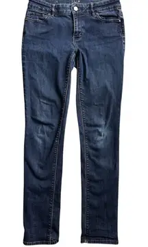 White House Black Market Slim Jeans Size 4
Dark Wash Stretch Denim