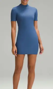 Lululemon All Aligned Ribbed Short Sleeve Dress