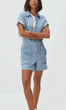 Everlane The Denim Short Coveralls