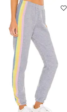 Wildfox Boutique Knox Jogger Pants Soul Striped