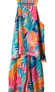 Lilly Pulitzer Pants & Jumpsuits Lilly Pulitzer‎ Edona Romper Goombay Smashed Sz