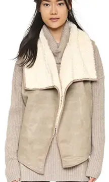 MINKPINK Plush Sherpa Vest New Without Tags