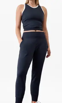 Athleta New Venice High Rise Jogger Navy Blue Plus Size 1X (18)