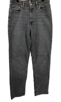 Urban Outfitters BDG Women 31 Girlfriend High Rise Denim Jeans Black‎ Wash Relax