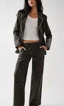 NWT Free People Embellished Suit Set Size 0 (Blazer Only) H