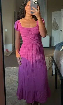 Purple dress
