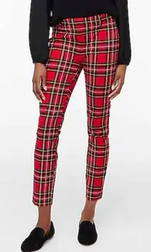 J.Crew Factory Women’s Plaid Holiday Winnie Pants