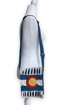 Colorado Flag Themed small to medium sized shoulder bag by Rising International.