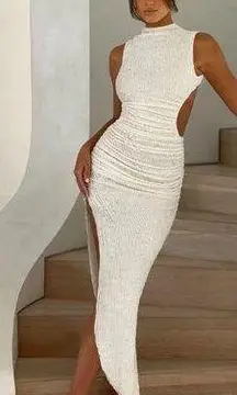 Babyboo  Aphrodite MIDI Dress Ivory