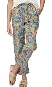 Patagonia Funhoggers Pants NEW Thriving Planet Lago Blue size XS