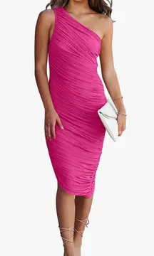 Ruched Bodycon Dress