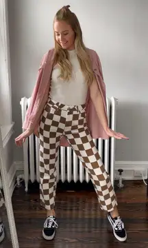 Checkered Pants