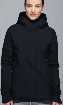 Lululemon Studio Softshell Wind Water-Resistant Jacket Black Size M