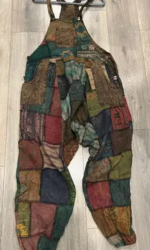 Patchwork Jumpsuit 