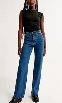 Abercrombie High Rise 90s Relaxed Jean