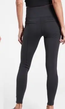 Athleta Delancey Tight Women's Active career travel Pants- Black, Size Small