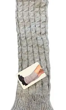 Boots Socks Knitted Crochet Fashion Leg Knee High socks