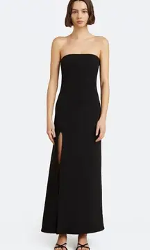 Bec & Bridge Ryan Strapless Gown Dress Black Womens Size US 6