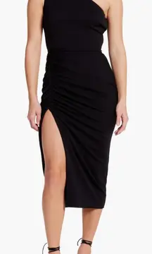 NWT Katie‎ May New Age Ruched One
Shoulder Body-Con Cocktail Dress Sz S $215