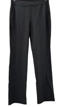 Eileen Fisher Gray Mid Rise Straight Leg Pull On‎ Dress Pants Size XS